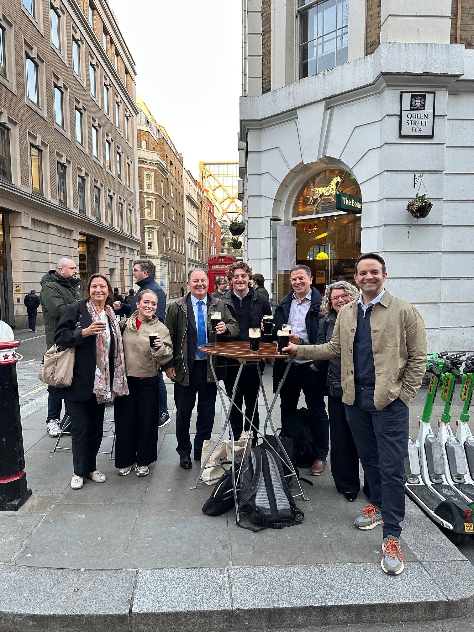Kinney Green Team Celebrates St. Patrick’s Day with a Pint