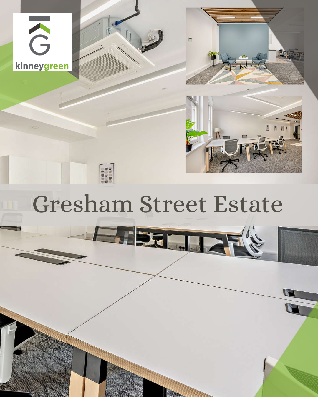 Gresham Street Estate office suites available
